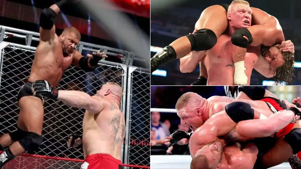 Triple H поблагодарил Брока Леснара после объявления о завершении карьеры